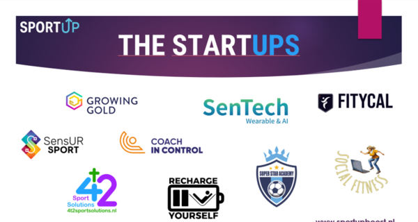 SportUp geeft Boost aan 9 startups!